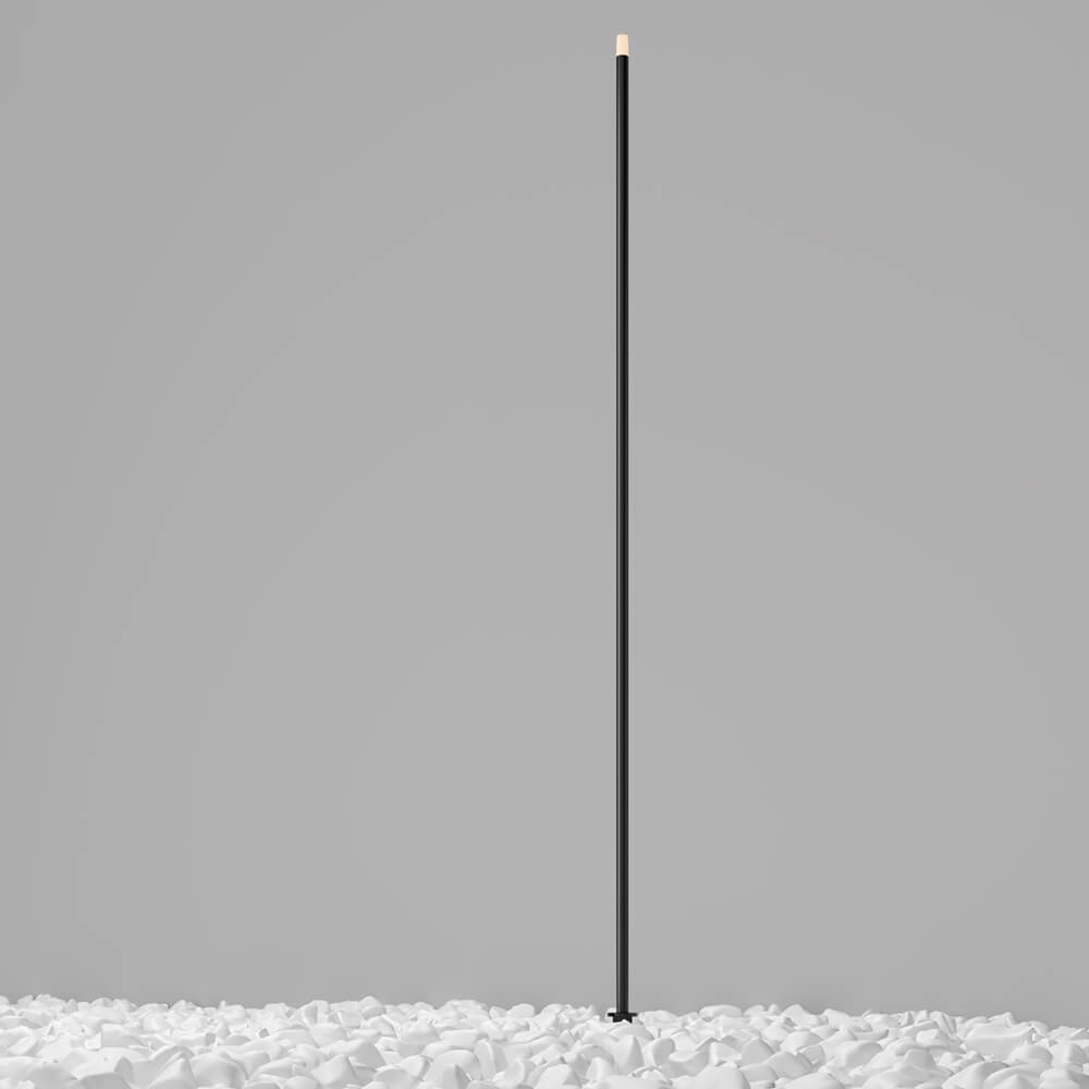 Stojąca lampa Spear O441FL-L1GF3K1 Maytoni IP65 słupek grafitowa