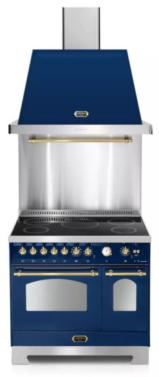 Zestaw Kuchnia Indukcyjna LOFRA DOLCEVITA 90 BLU RBLD96MFTE/5i/Z gold