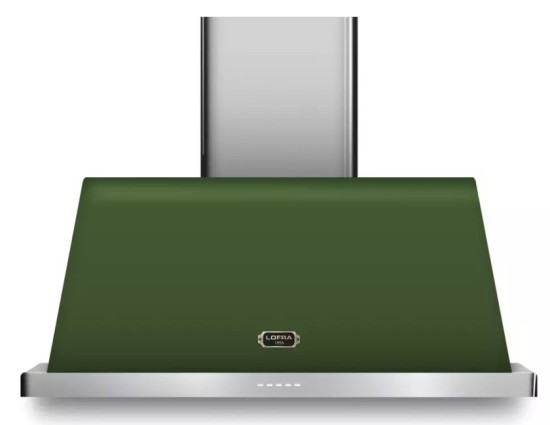 Okap kominowy LOFRA Dolcevita 90 OLIVA VERDE HOOD 900/Chrome