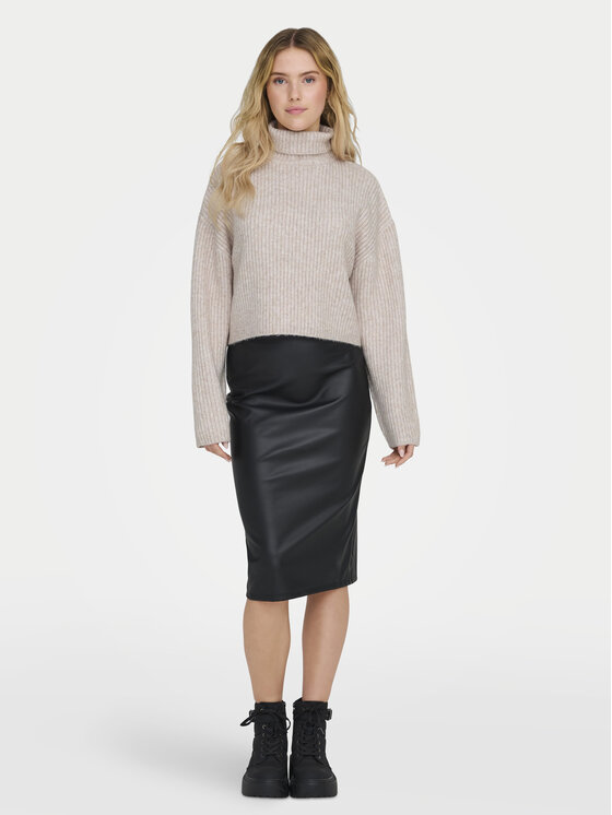 ONLY Golf Melanie 15321177 Beżowy Regular Fit