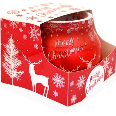 Świeca zapachowa Miral Boże Narodzenie czerwony