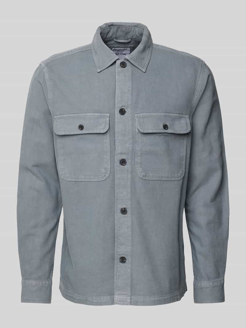 Koszula casualowa o kroju regular fit z kołnierzykiem new kent model ‘OLIVER’