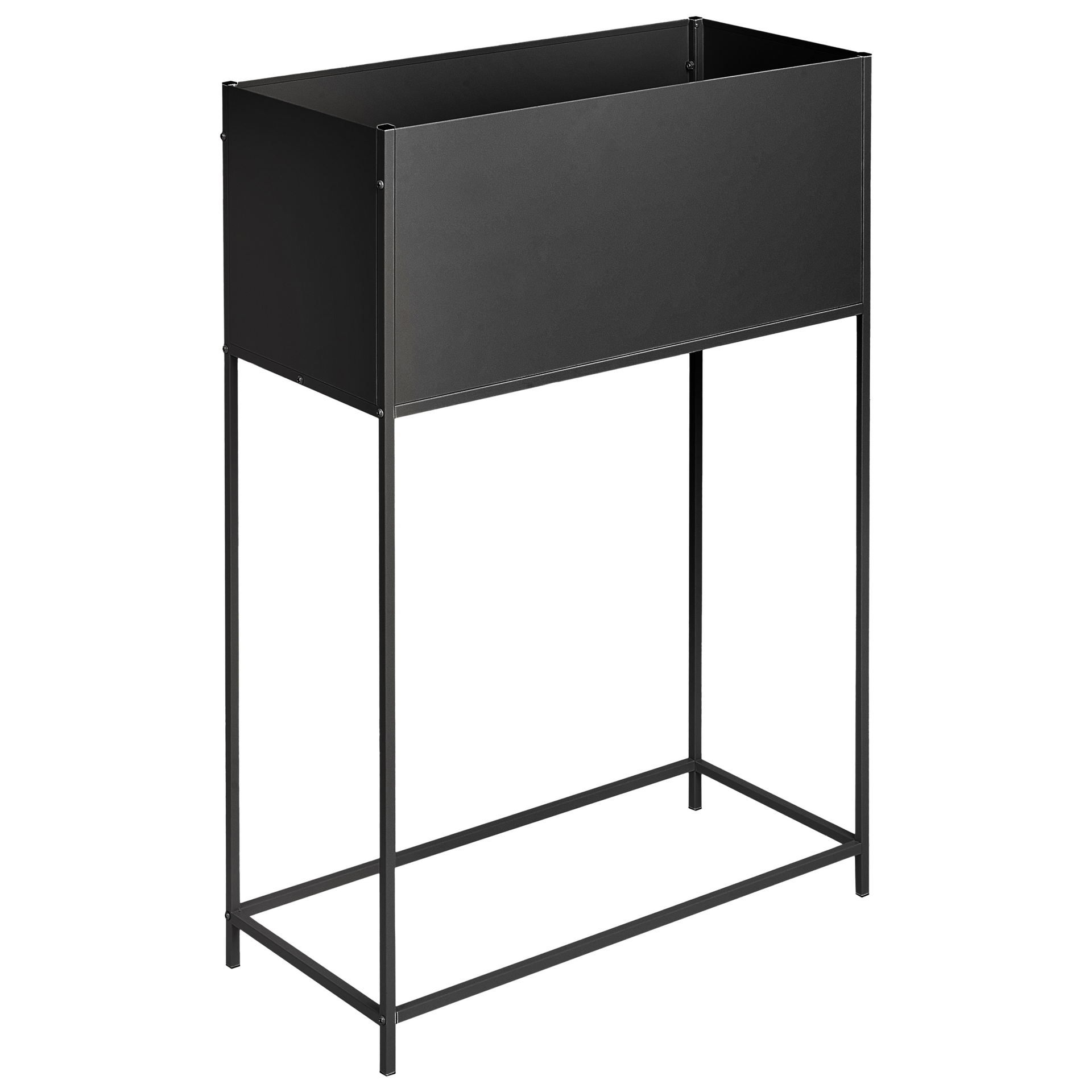 Doniczka na nóżkach TAPIEN Metal 70 cm Czarny