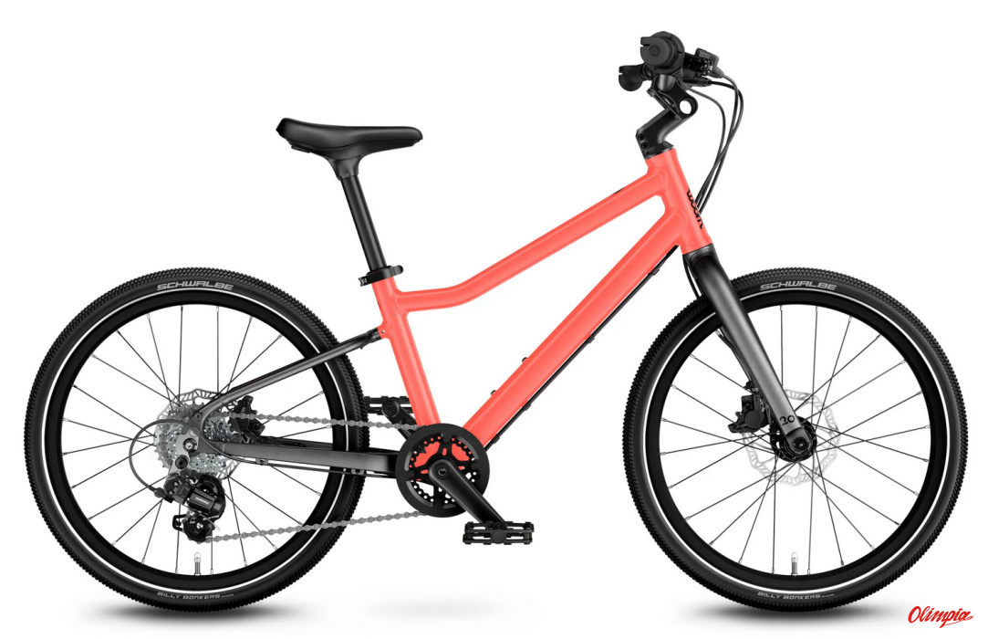 Rower dziecięcy Woom Explore 4 neon coral