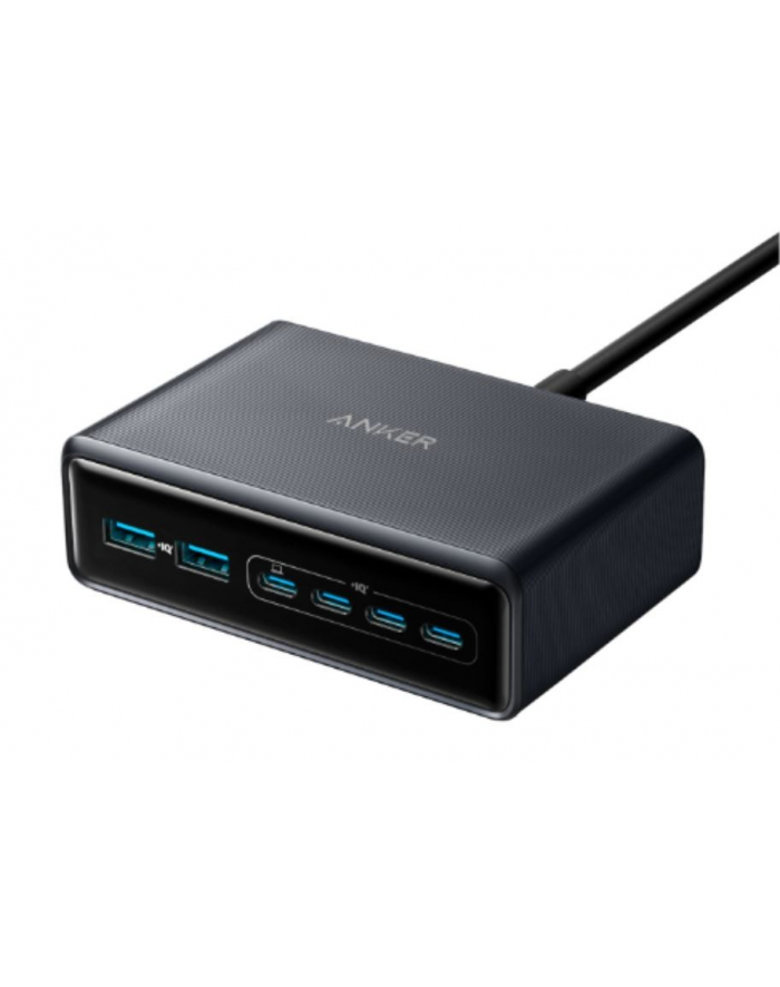 anker Ładowarka GeNPrime 200W GaN 4xUSB-C 2xUSB-A Czarna