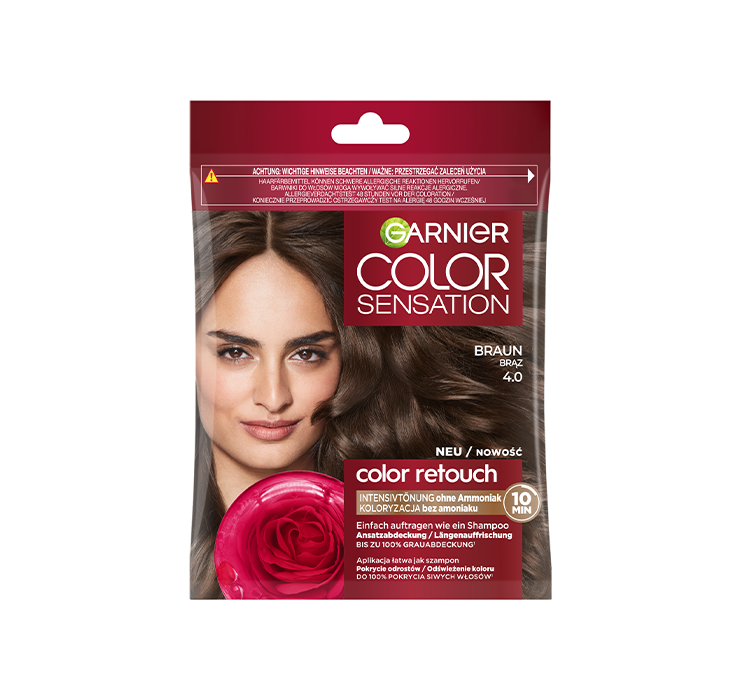 Garnier Color Sensation koloryzujący szampon do włosów 4.0 Brąz