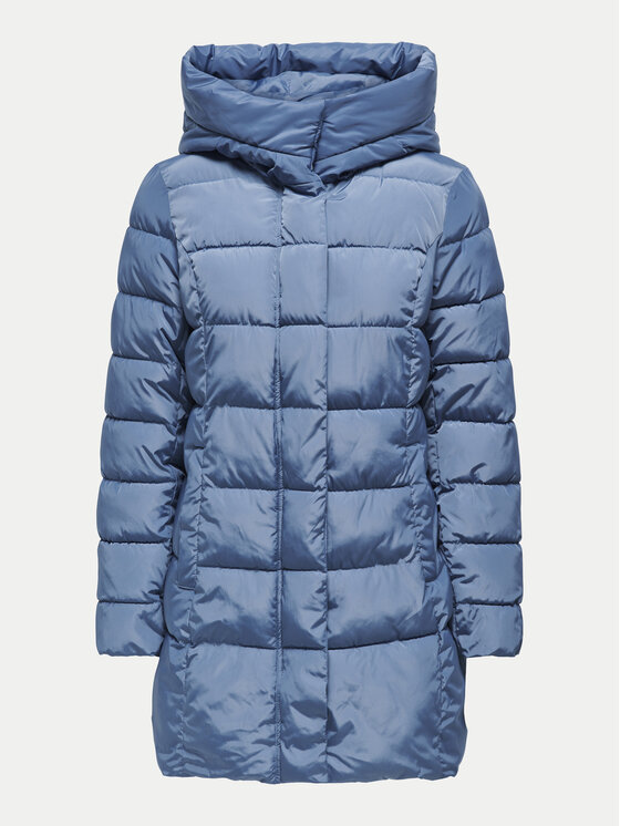 ONLY Kurtka puchowa Lina 15304782 Niebieski Regular Fit