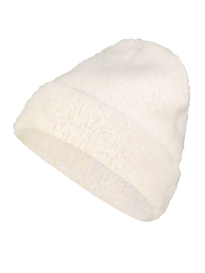 Eight2Nine Czapka beanie w kolorze kremowym