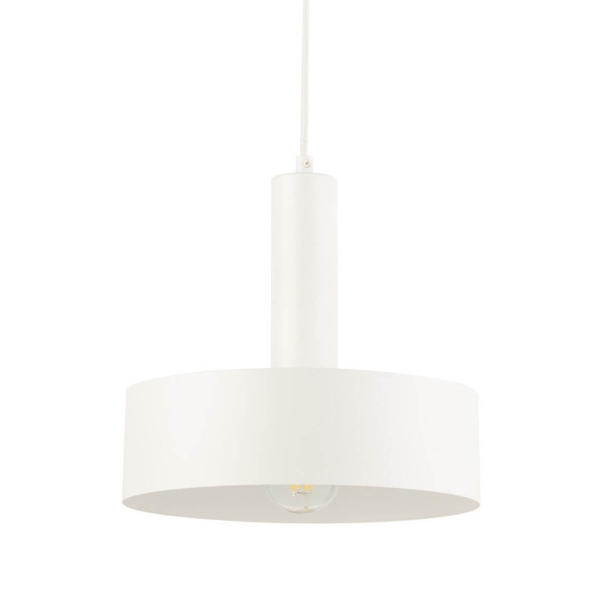 Zawieszana lampa kuchenna Vitrum 40815 Sigma metalowa biała