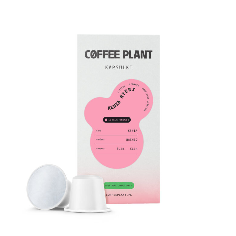 Kapsułki do Nespresso COFFEE PLANT Kenia Nyeri 10x5g