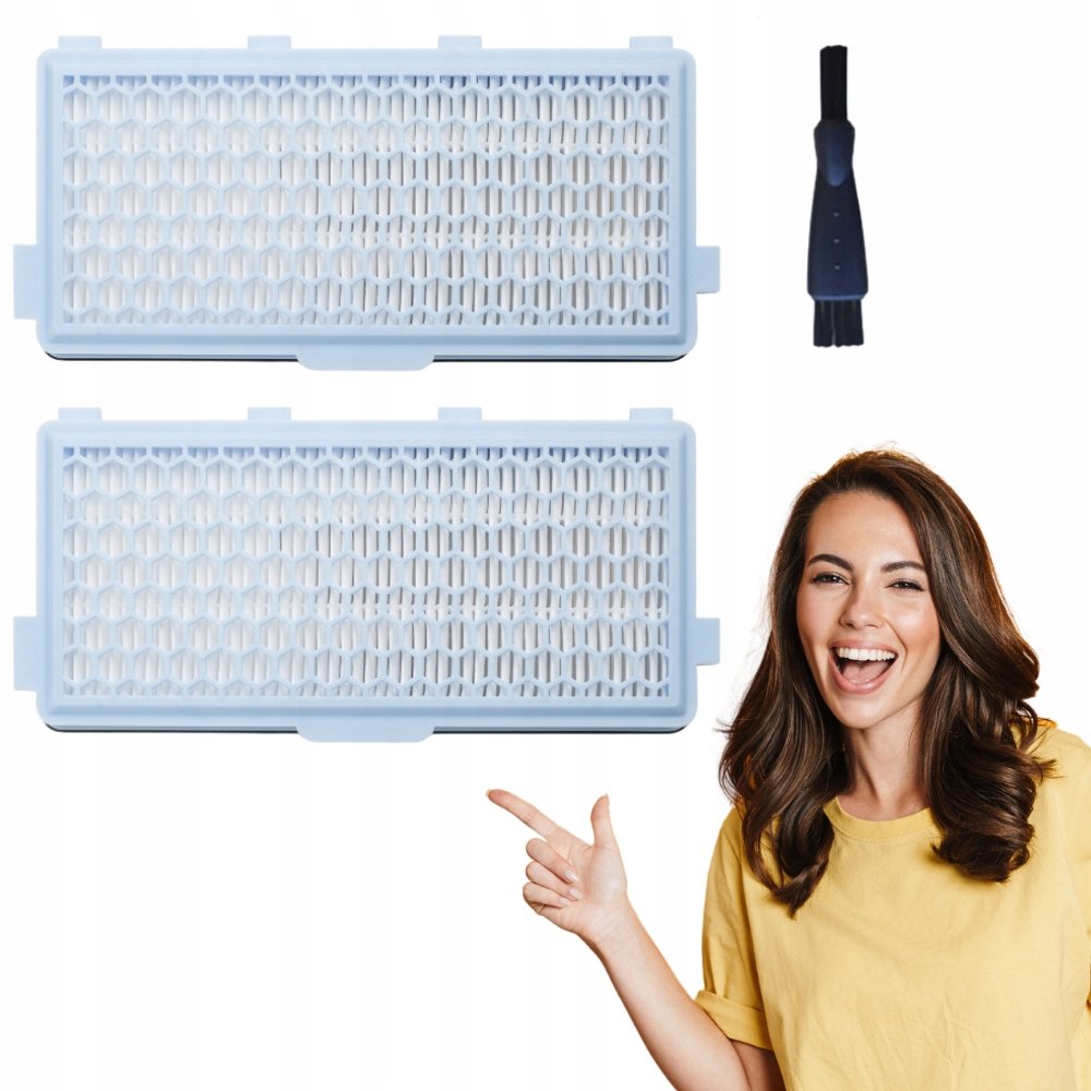 Filtr HEPA węglowy do MIELE Compact C1 C2 Complete C2 C3 ZESTAW 2 szt.