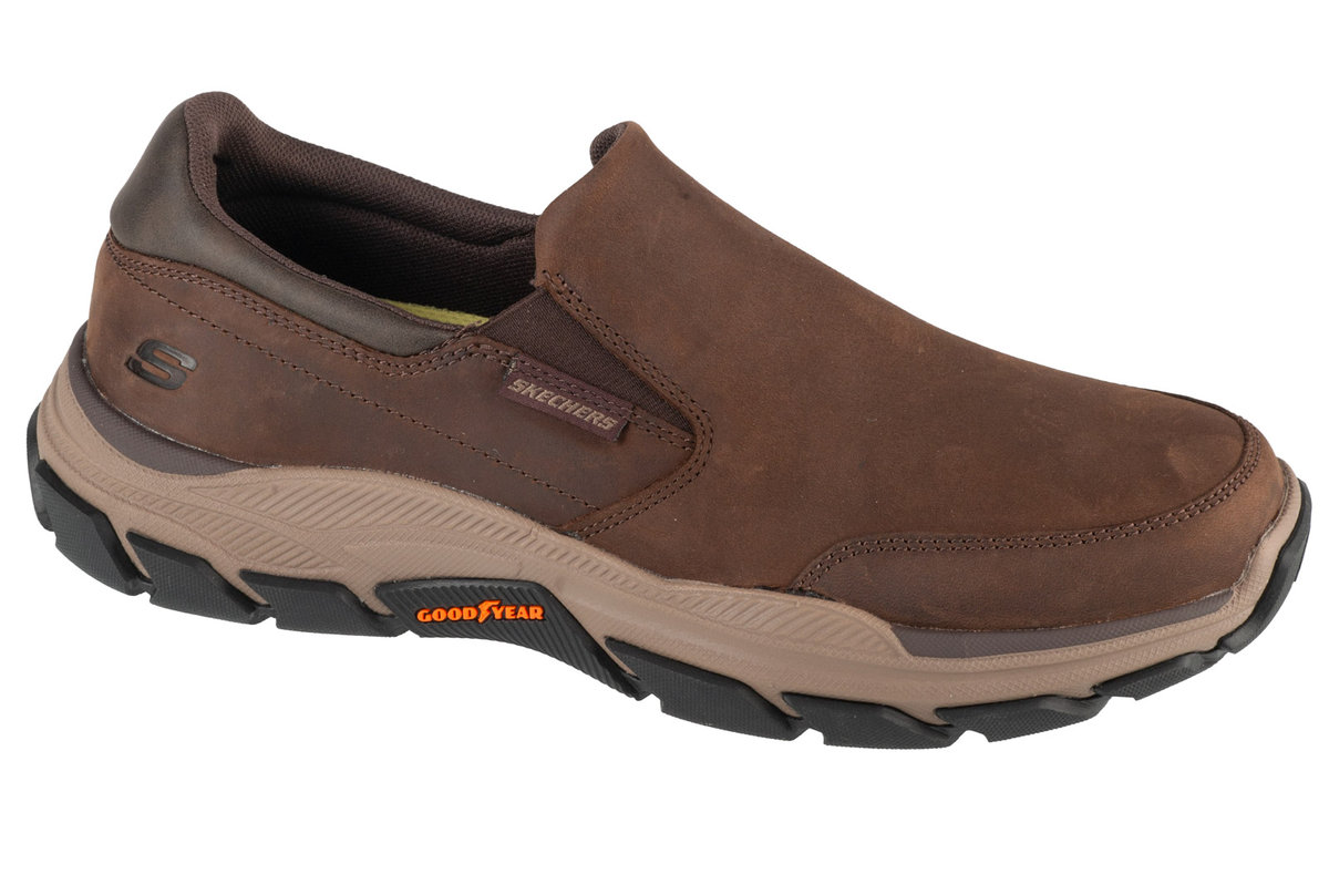 Skechers Respected - Calum 204480-COC, Męskie, półbuty, Brązowy