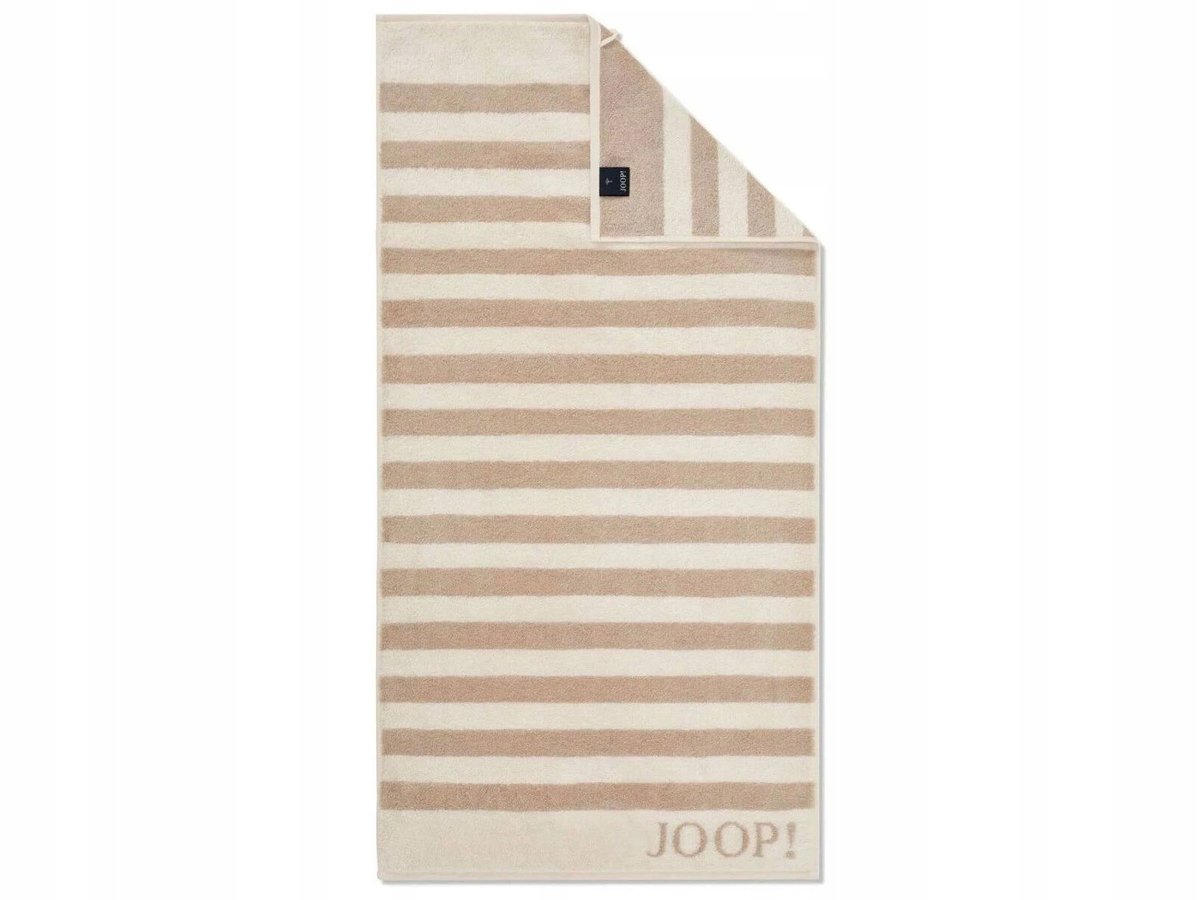 RĘCZNIK JOOP 80X150 CLASSIC BEŻ PASY 1610-36