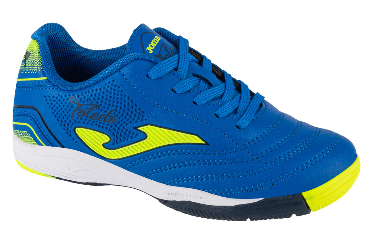 Joma Toledo Jr 2404 IN TOJW2404IN, dla chłopca, buty halowe - halówki, Niebieski