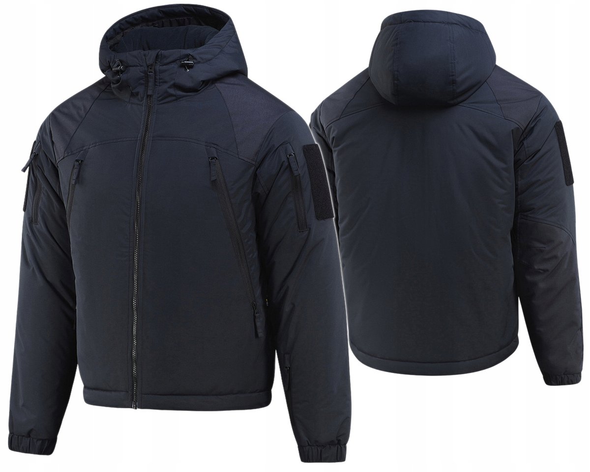 M-Tac Kurtka Zimowa Męska Puchowa z Kapturem Alpha Gen.III Dark Navy 2XL
