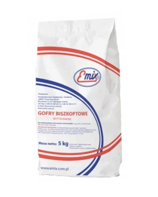 Gofry biszkoptowe  - wytrawne 5kg Emix
