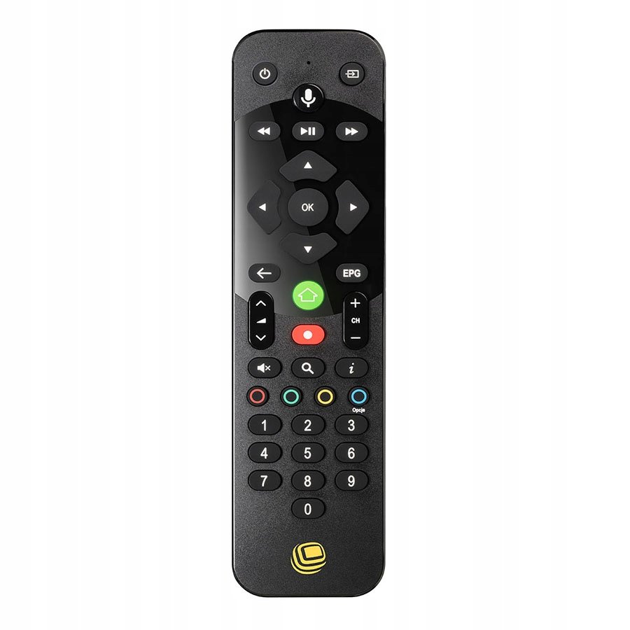 Oryginał Pilot Cyfrowy Polsat Box Obsługa Bluetooth do dekoderów 4K LITE