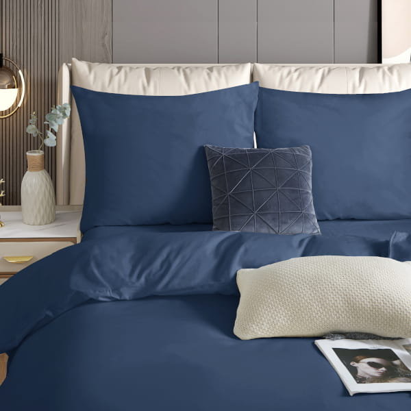 Granat Pościel Jednobarwna Satyna Bawełniana 160x200