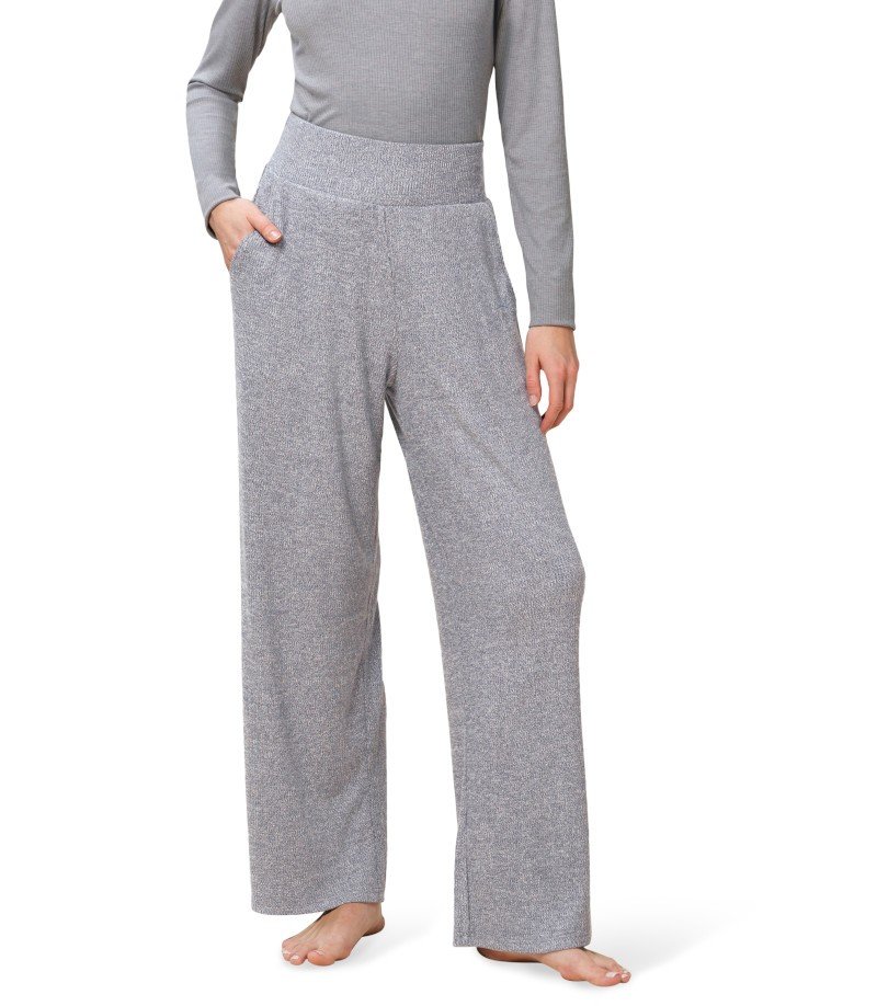 Spodnie damskie Thermal WIDE TROUSER HIGH WAIST-44