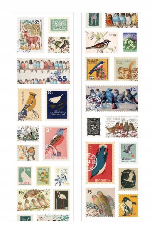 Naklejki Do Dziennika Planera Dekoracyjne Akcesoria Do Scrapbooking Vintage