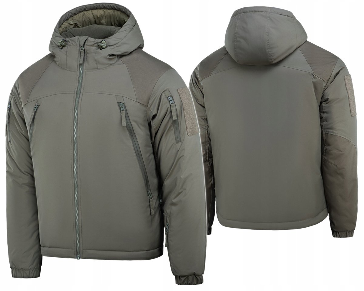 M-Tac Kurtka Zimowa Męska Puchowa z Kapturem Alpha Gen.III Dark Olive 2XL
