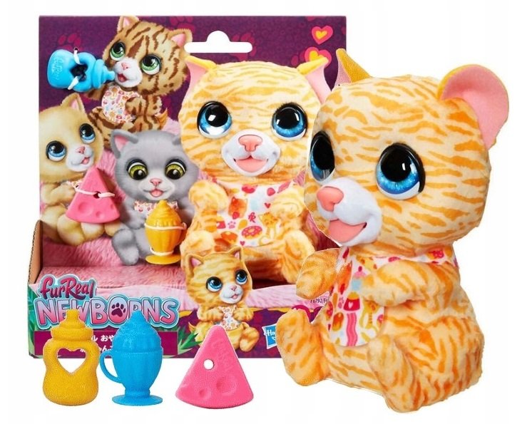 FURREAL NEWBORNS INTERAKTYWNY KOTEK z dźwiękami + akcesoria F6797