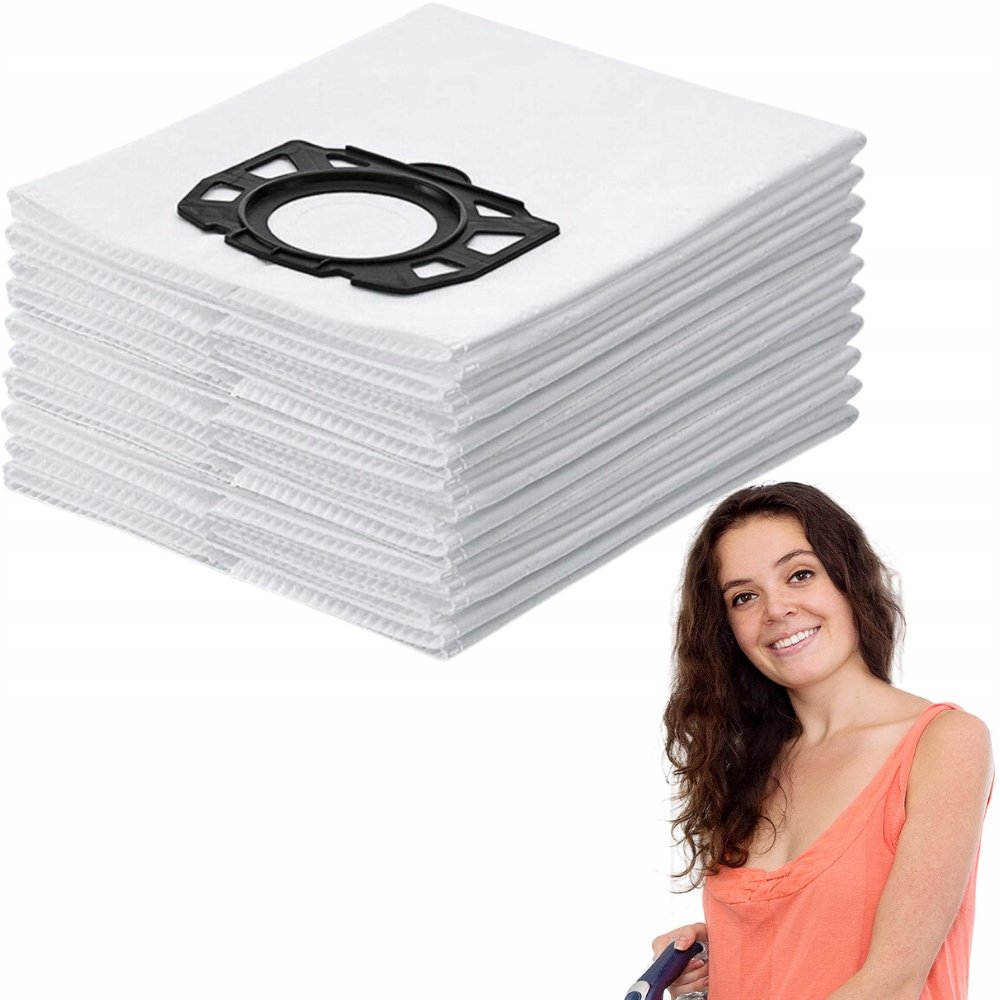 Worki do odkurzacza Karcher WD4 WD5 WD6 Zestaw 10 szt.