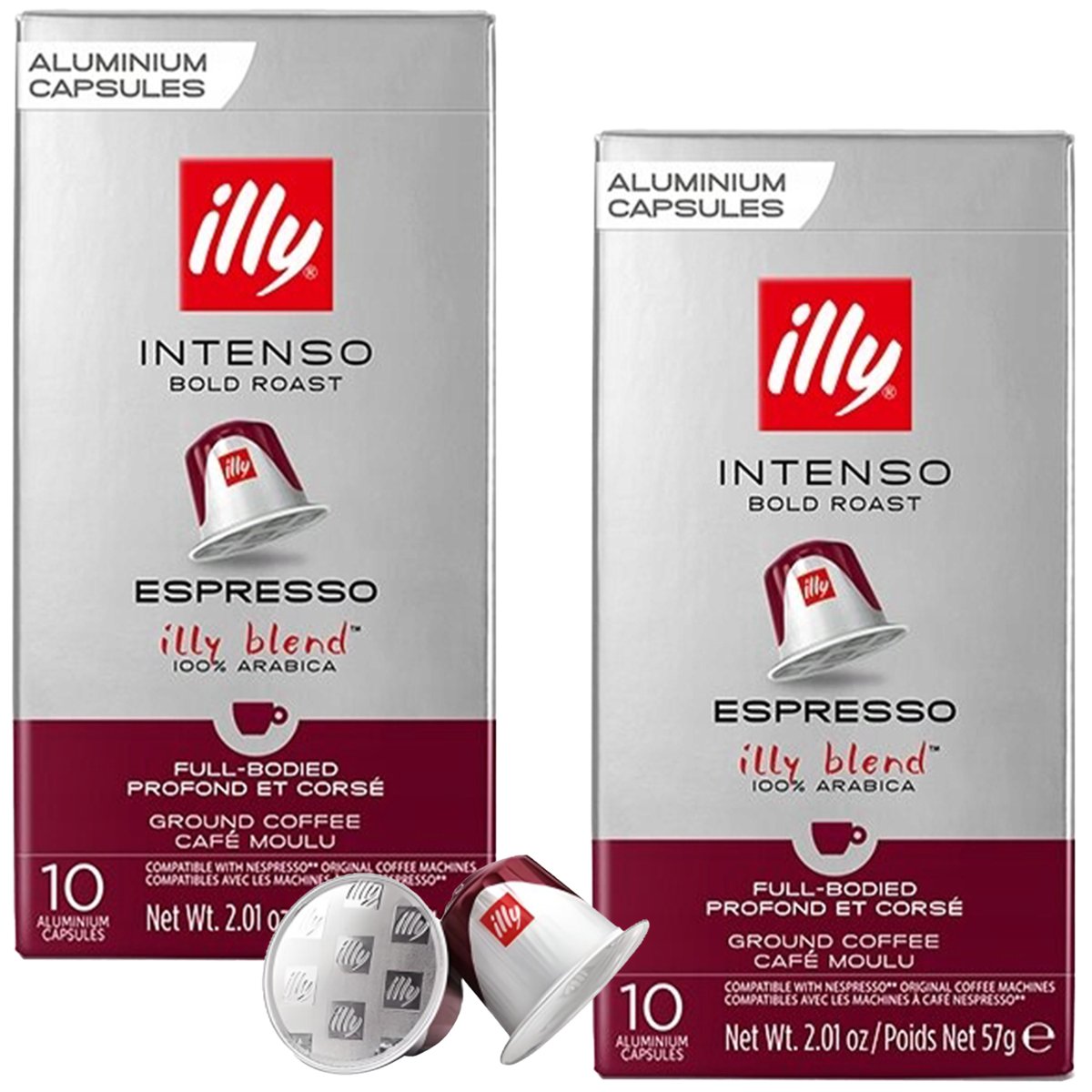 2x Kapsułki Illy Intenso 10szt.