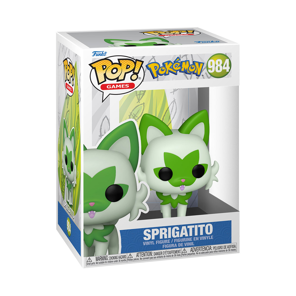 Funko POP!, Games, figurka kolekcjonerska, Pokemon, Sprigatito