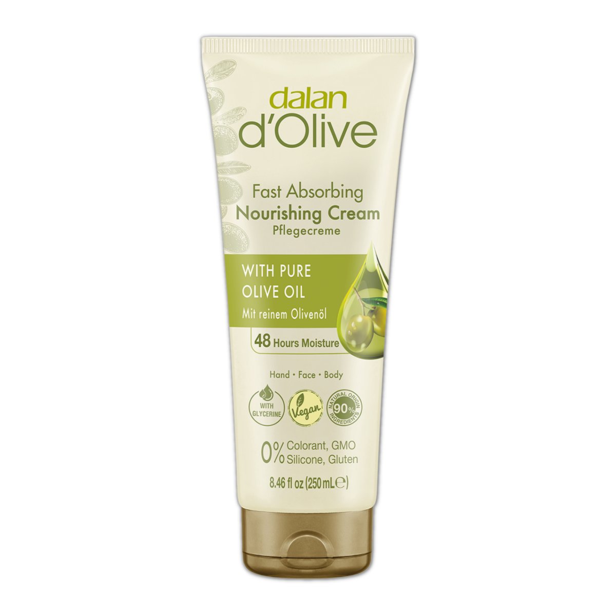 Dalan, D´olive Hand & Körpercreme, Krem Do Rąk I Ciała, 250 Ml