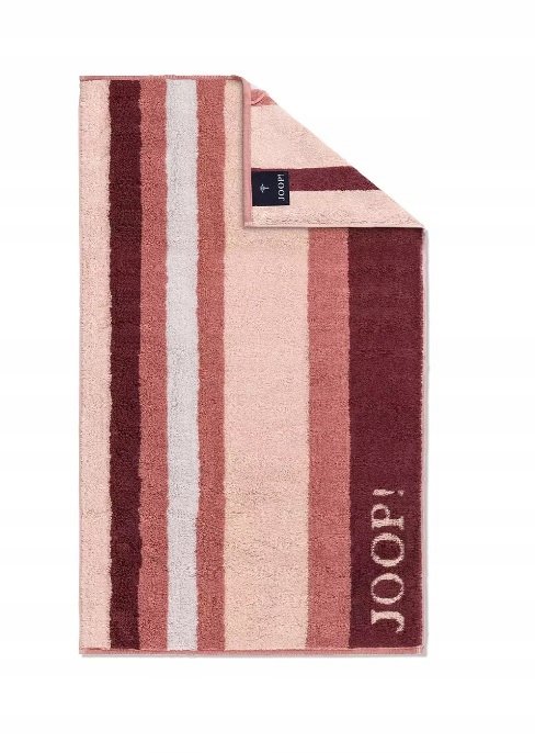 RĘCZNIK JOOP VIBE 80X150 RÓŻ PASY