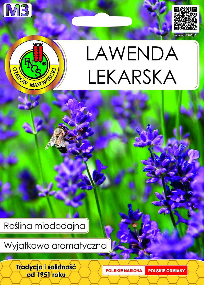 Nasiona miododajne Lawenda lekarska gr.M3 0,2g