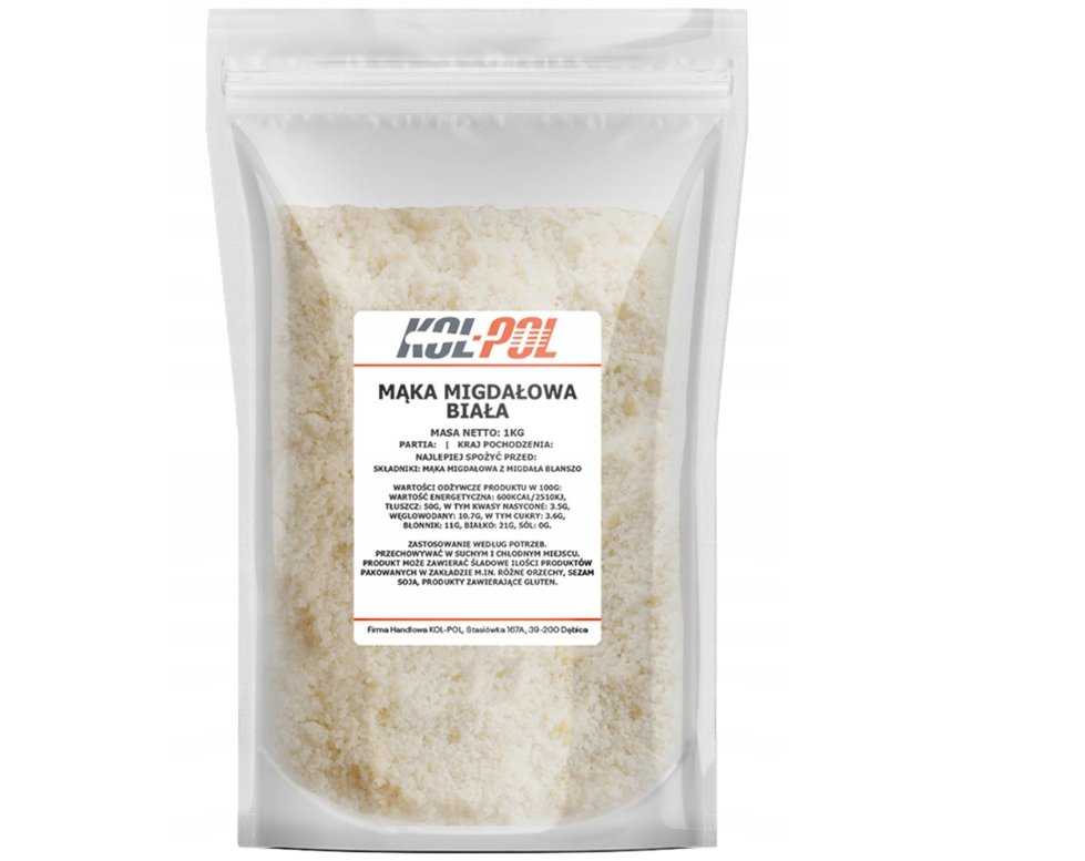 Kol-Pol, Mąka Migdałowa, 1000 g