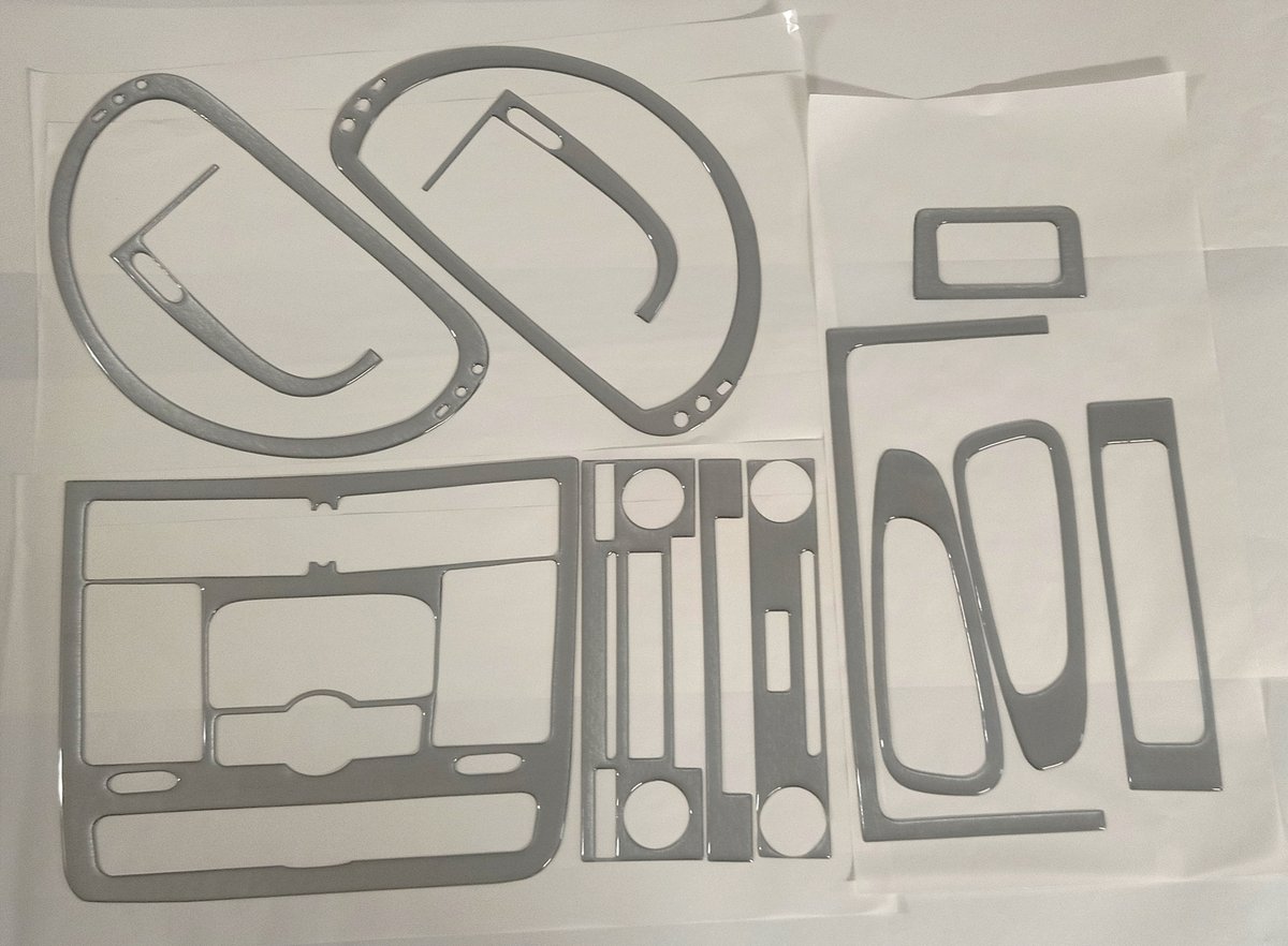 MERCEDES VIANO VITO OKŁADZINY NA KOKPIT DEKORY DEKOR OKLEINY DESKA PANEL PULPIT DRZEWO OKLEINA NAKLEJKI 3D NAKŁADKI TUNING KOKPIT PANEL DESKA