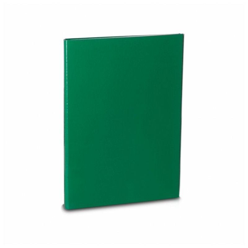 Teczka skrzydłowa na rzep A4 zielona twarda tekturowa VauPe 1 szt.