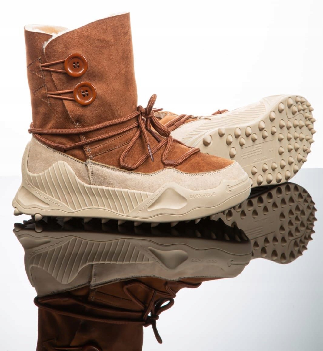 Buty Zimowe MUKLUKI Botki Ocieplane Śniegowce EMU