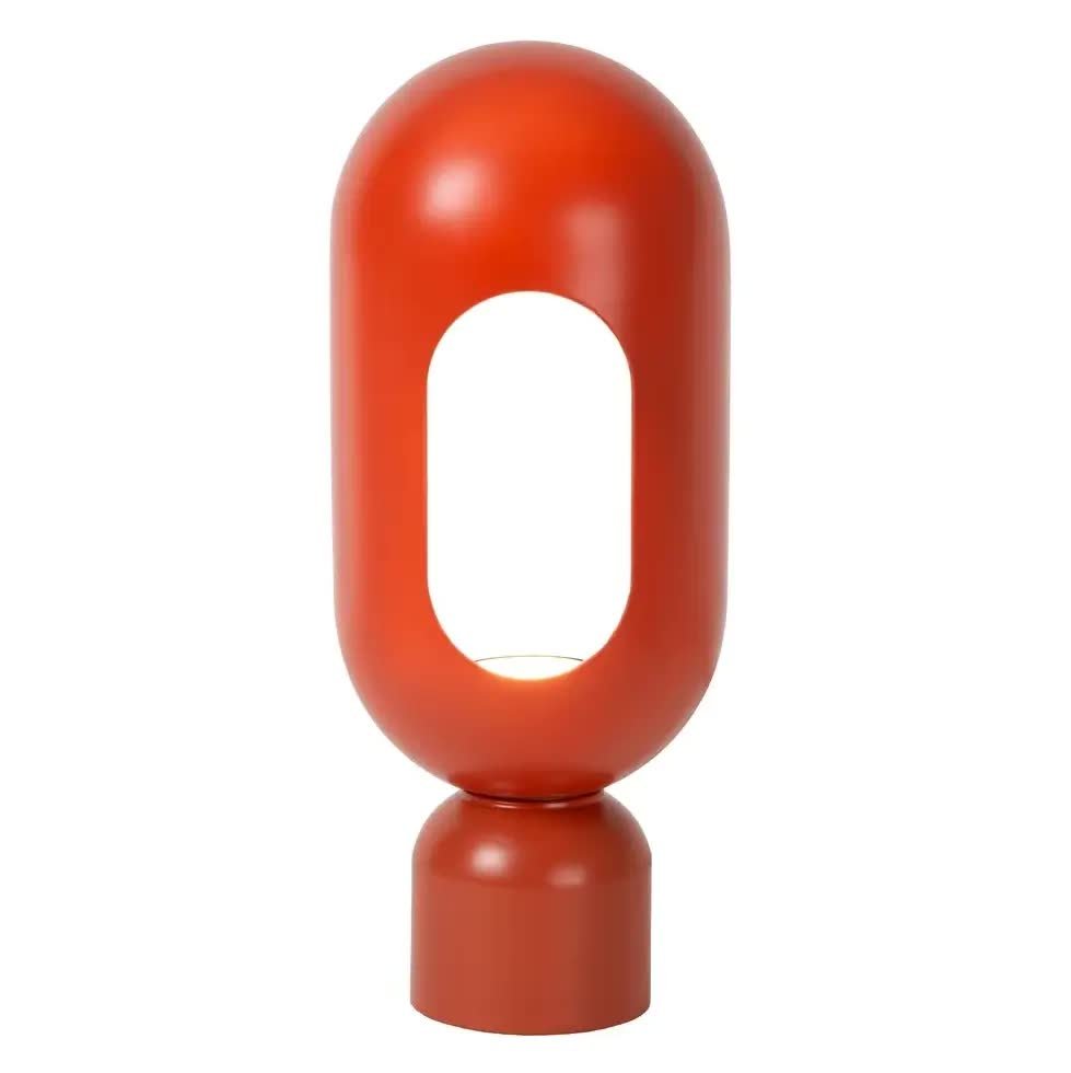 Lampka nocna na komodę BARRIS 05549/01/55 Lucide czerwony