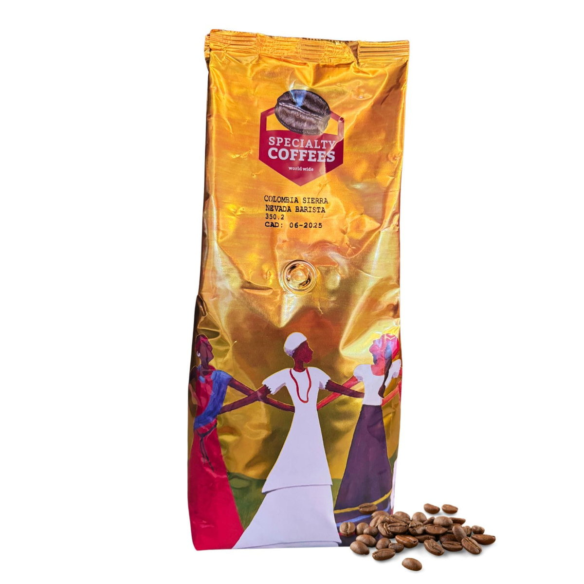Café Colombia Sierra Nevada Barista 100% Arabica, kawa kolumbijska ziarnista 1kg