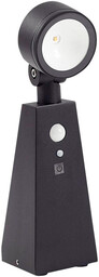Lindby - Raide LED Lampa z ogniwem słonecznym w/Sensor Czarny