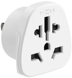 Fixed Adapter / przejściówka World to US Adapter Europa-Stany Zjednoczone, Japonia 2500W, biała