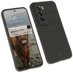Bizon Pancerne etui Case Tur do Oppo Reno 12 Pro, czarne