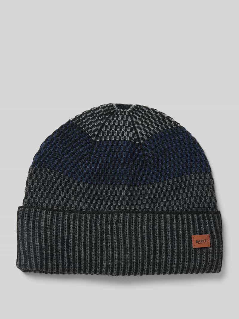 Czapka beanie z naszywką z logo model ‘MIGUEN’