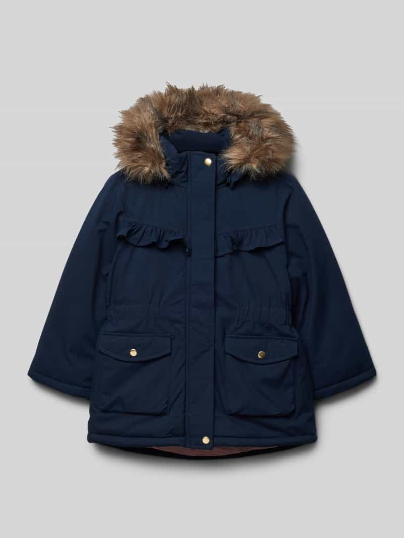 Parka z kieszeniami z patką model ‘MASTER05’