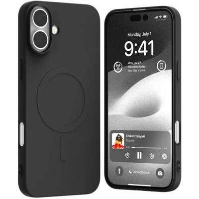 Etui MERCURY Semi-Silicone MagSafe do Apple iPhone 16 Plus Czarny