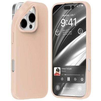 Etui MERCURY Soft do Apple iPhone 16 Pro Piaskowy róż