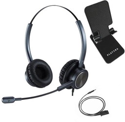 Platora Premium-D + kabel do telefonu komórkowego (jack 3.5 mm) + podstawka na telefon
