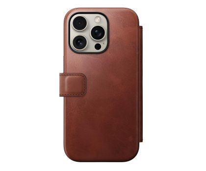 Nomad Leather Folio do iPhone 16 Pro olde dublin