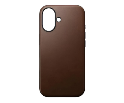 Nomad Modern Leather Case do iPhone 16 brown