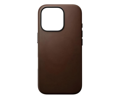 Nomad Traditional Leather case do iPhone 16 Pro Max brown