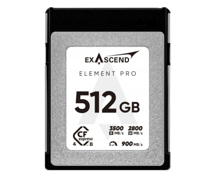 ExAscend 512GB Element Pro CFexpress B 4.0